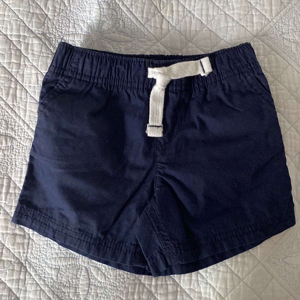 Carter’s solid navy shorts